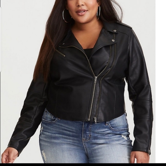 torrid leather jacket